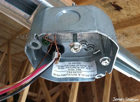 ceiling fan electrical box replacement|ceiling fan with electrical outlet.